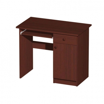 Biurko z półką 90x50 wenge