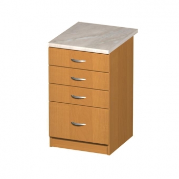Szafka 50 z szufladami 3+1  olcha