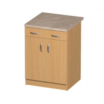 Szafka 60 z 2 szufladami buk