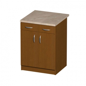 Szafka 60 z 2 szufladami orzech