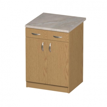 Szafka 60 z 2 szufladami wenge