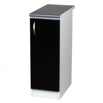 szafka 30 dolna – front lakier czarny 1