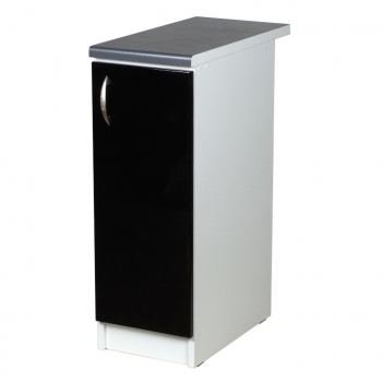 szafka 30 dolna – front lakier czarny 2