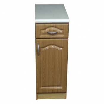 szafka kuchenna 30 z szufladą mdf dąb jasny 3