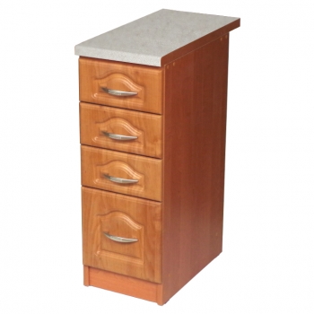 szafka 30 z szufladami 3+1 – fronty mdf  olcha 1