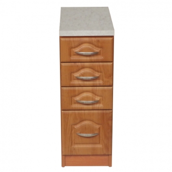 szafka 30 z szufladami 3+1 – fronty mdf olcha 3