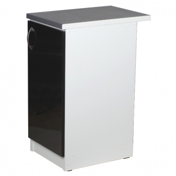 szafka 40 dolna – front lakier czarny 1