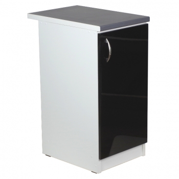 szafka 40 dolna – front lakier czarny 2