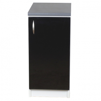 szafka 40 dolna – front lakier czarny 3
