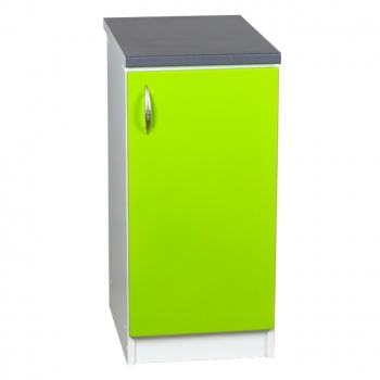 szafka 40 dolna – front lakier zieleń 2