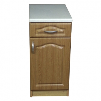 szafka kuchenna 40 z szufladą mdf dąb jasny 3