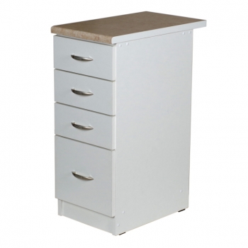 szafka kuchenna 40 z szufladami 3+1 biała 1