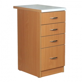 szafka kuchenna 40 z szufladami 3+1 buk jasny 2