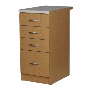 szafka 40 z szufladami 3+1 dąb jasny 1