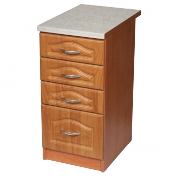 szafka 40 z szufladami 3+1 – fronty mdf olcha 1