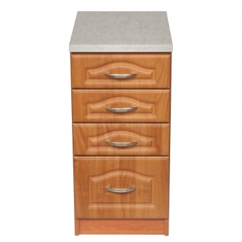 szafka 40 z szufladami 3+1 – fronty mdf olcha 3