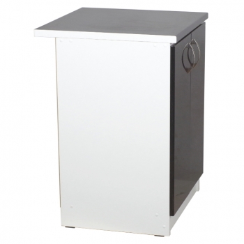 szafka 60 dolna – fronty lakier czarny 3