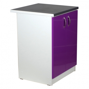 szafka 60 dolna – fronty lakier fiolet 3