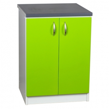 szafka 60 dolna – fronty lakier zieleń 3