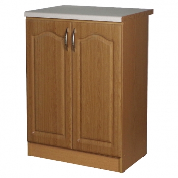 szafka 60 dolna – fronty mdf dąb jasny 1