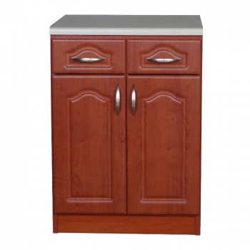 szafka 60 z 2 szufladami – fronty mdf calvados blat jasny 3