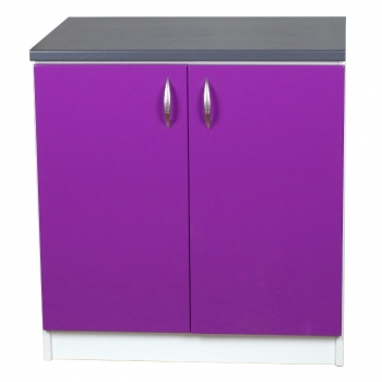 szafka 80 dolna – fronty lakier fiolet 1