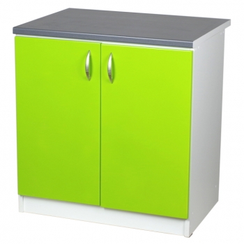 szafka 80 dolna – fronty lakier zieleń 1