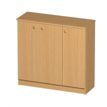 Szafka na buty z 3 drzwiami buk