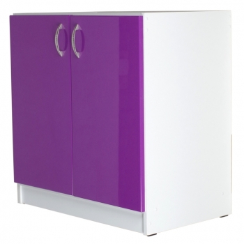 szafka pod zlewozmywak – fronty lakier fiolet 1