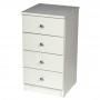 komoda 40x40 biała 1