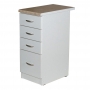 szafka 35 z szufladami 3+1 biała 1
