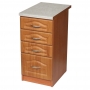 szafka 40 z szufladami 3+1 – fronty mdf olcha 1