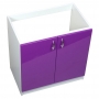 szafka pod zlewozmywak – fronty lakier fiolet 2
